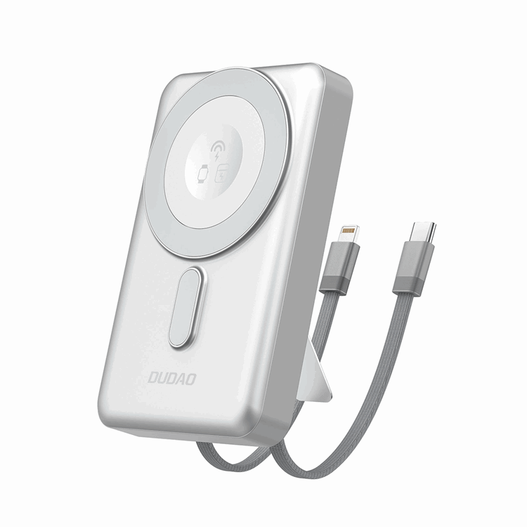 Dudao Magsafe Powerbank 10000mAh 20W K29 PD Stativ - Silver (Silver) | 505295 | AlltMobil