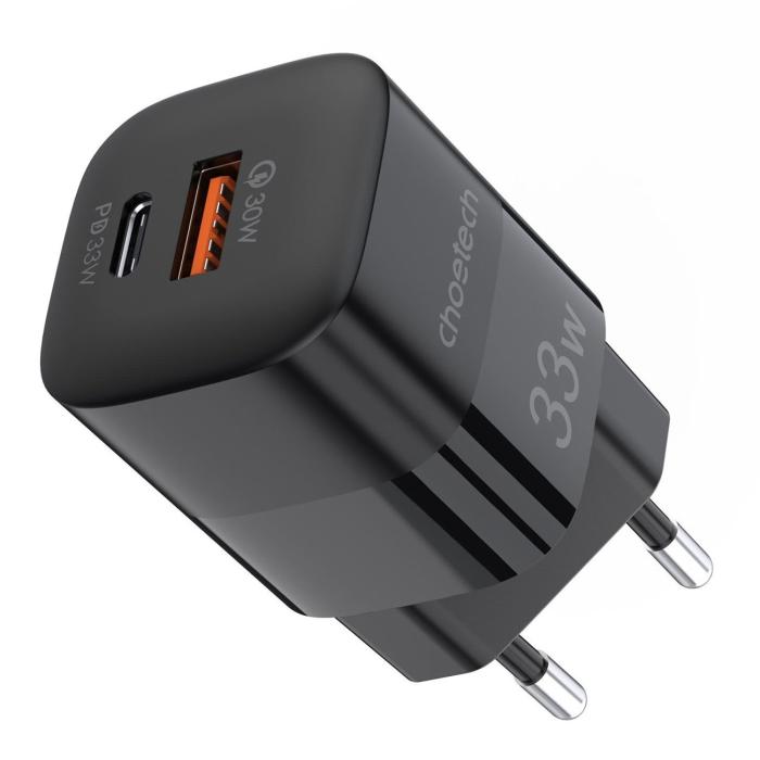 Choetech - Choetech Snabbladdare 33W USB-C - Svart