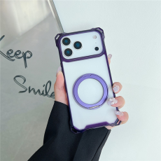 A-One Brand - iPhone 17 Pro Max Mobilskal MagSafe Kickstand - Lila