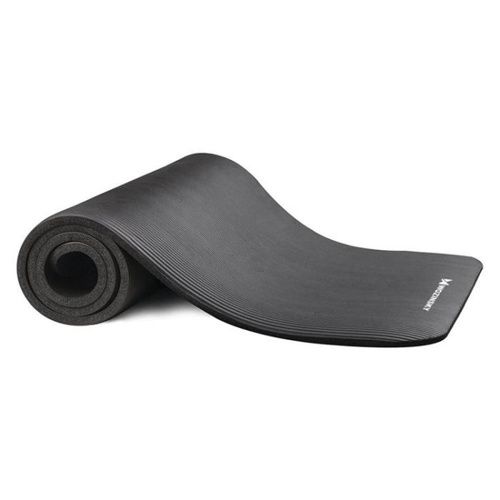 UTGATT1 - Wozinsky Gymnastik Halkfri Matta 181x63x1 cm - Svart