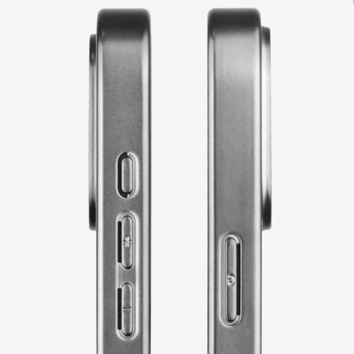 KIGC - KIGC iPhone 16 Pro Mobilskal Korthållare Electroplating - Svart