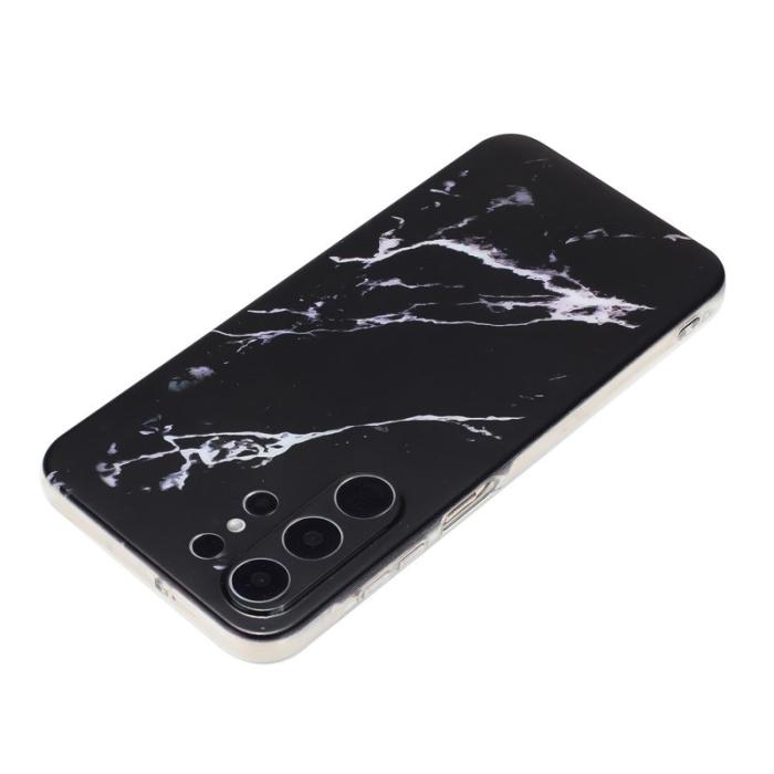 OEM - Mobilskal till Samsung Galaxy S26 Ultra Marmor Mönster TPU - Svart