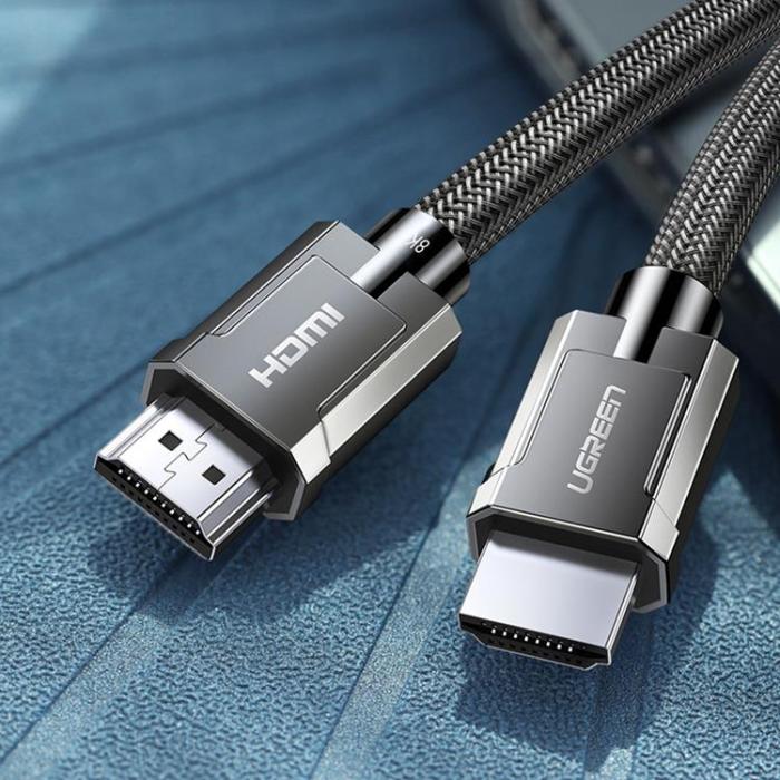 Ugreen - Ugreen HDMI 2.1 Kabel 8K 3m- Grå