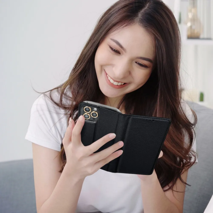 OEM - Xiaomi Redmi 14C Plånboksfodral Smart - Svart