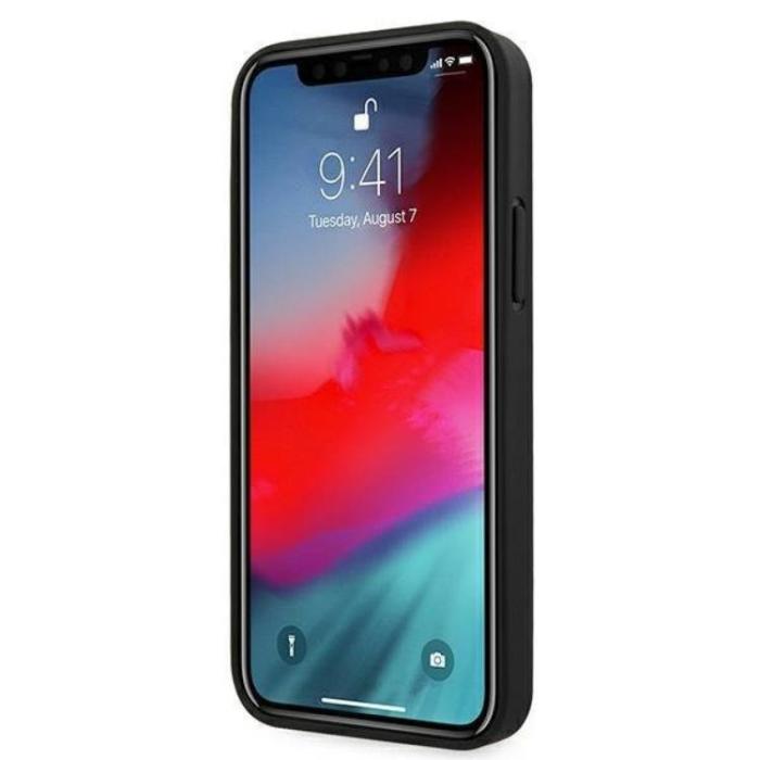 Mercedes - Mercedes iPhone 12 Mini Skal Läder - Svart