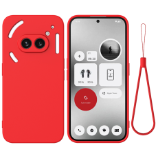 A-One Brand - Nothing Phone (2a) Plus Mobilskal Liquid Silikon med Handrem