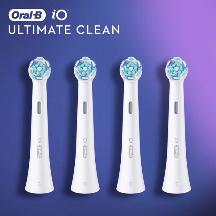 Oral B - Oral B Borsthuvud iO Ultimate Clean 4st - Vit