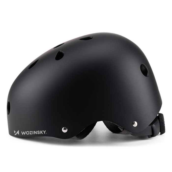 Wozinsky - Wozinsky Lätt BMX / Sparkcykelhjälm S - Svart