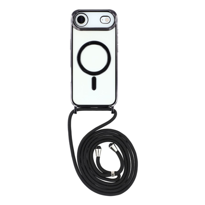 A-One Brand - iPhone Air Mobilskal MagSafe Electroplating Edge TPU - Svart