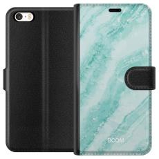 Gustaf - Pl&aring;nboksfodral till Apple iPhone 5 med Mint Marble