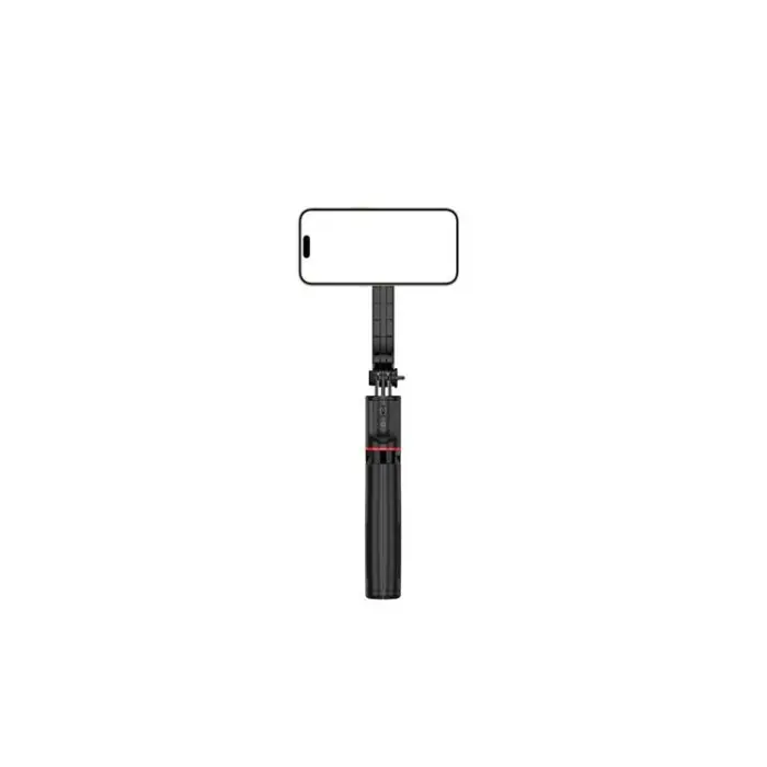 OEM - Selfiestick med stativ MagSafe och fjärrkontroll Bluetooth L20 - Svart