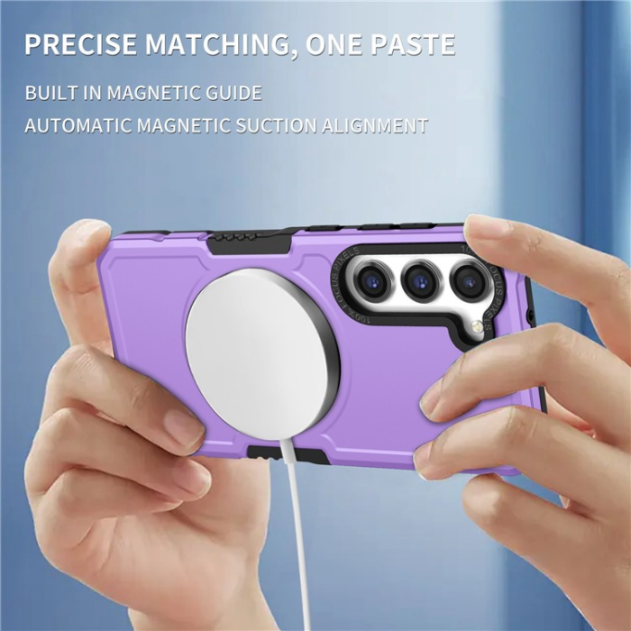 OEM - Galaxy S23 Skal Magsafe Anti Drop - Lila