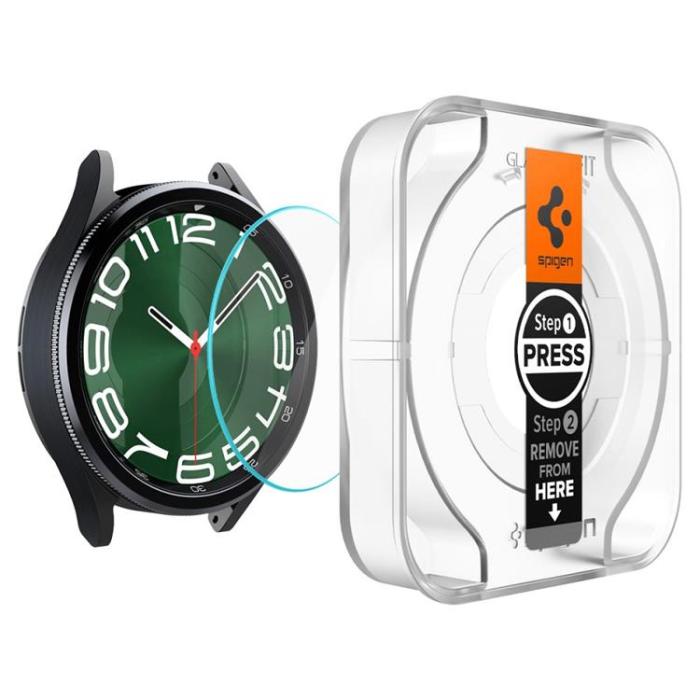 Spigen - Spigen Galaxy Watch 6 (47mm) Classic Härdat Glas Skärmskydd