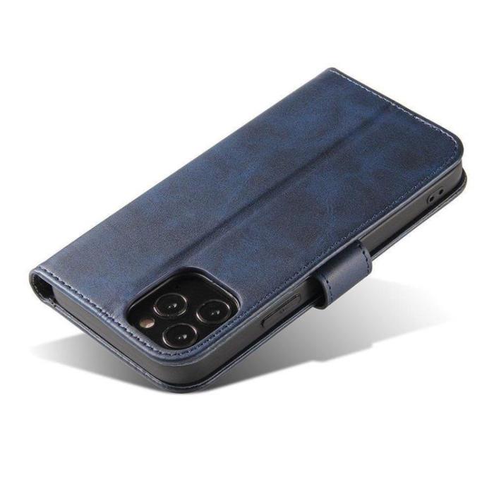 OEM - Galaxy A03s Plånboksfodral Magnet Elegant - Blå