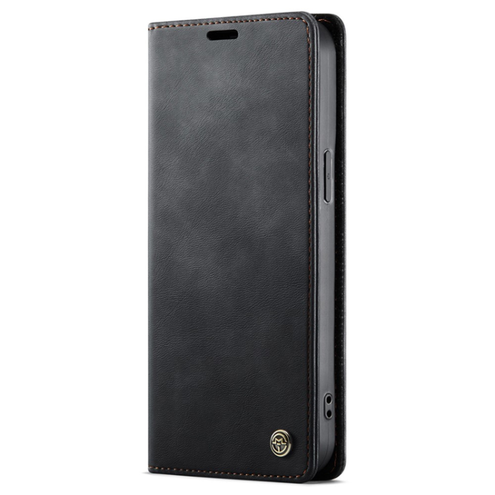 Caseme - Caseme iPhone 16e Plånboksfodral RFID Blocking - Svart
