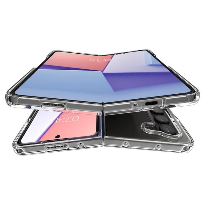 UTGATT - Spigen Galaxy Z Fold 5 Mobilskal Ultra Hybrid - Clear