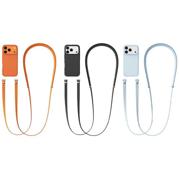 USAMS - USAMS Mobilrem Lanyard (1.08 - 2.08m) ZB360 - Orange