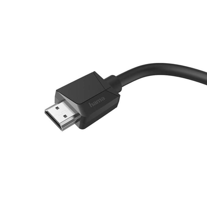 Hama - Hama Kabel HDMI High Speed 4K 18 Gbit/s 0,75m - Svart
