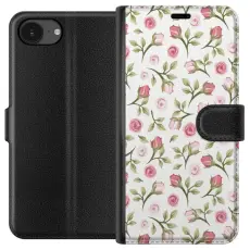 Gustaf - Pl&aring;nboksfodral till Apple iPhone 16e med Blommigt
