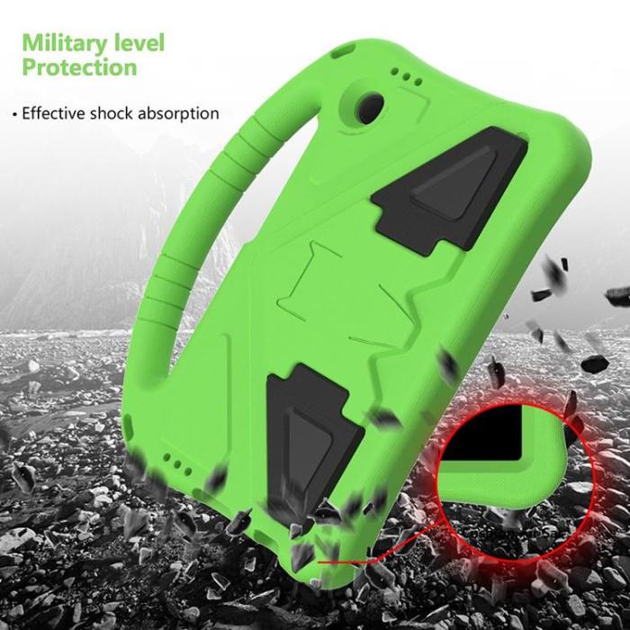 A-One Brand - Galaxy Tab A9 Skal Kickstand Shockproof - Grön