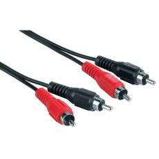 Hama - HAMA Kabel 2xRCA-2xRCA 2,5m 2xhane-2xhane ST