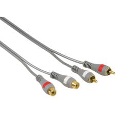 Hama - HAMA Kabel 2xRCA- 2xRCA F&ouml;rl&auml;ngning Guld Svart 5m