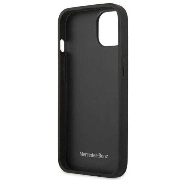 Mercedes - Mercedes iPhone 15 Mobilskal Läder Urban - Röd