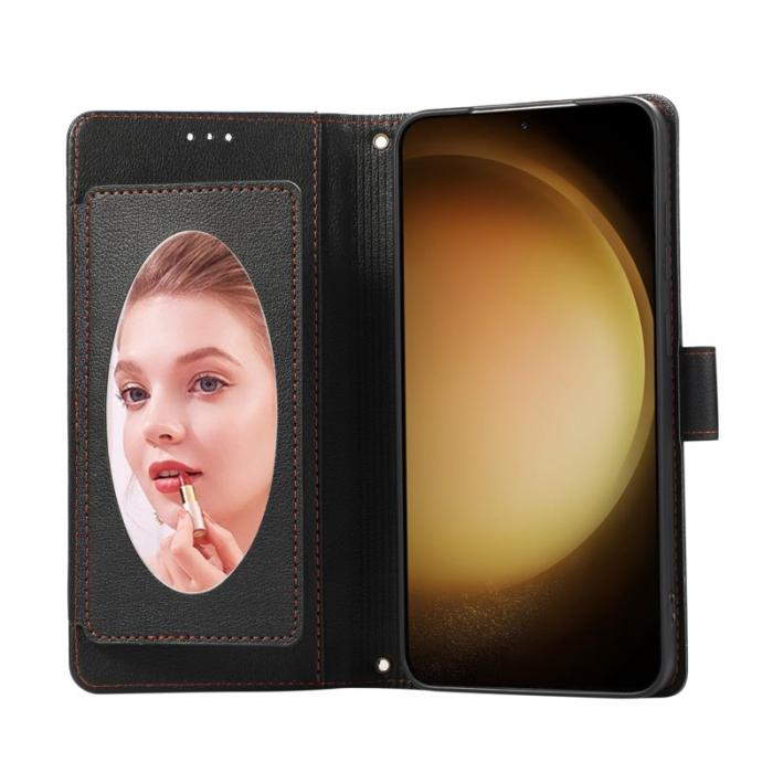 OEM - Mobilfodral för Samsung Galaxy S26 TKonstläder - Svart