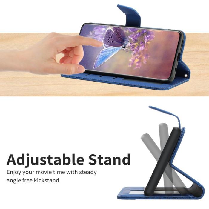 OEM - Mobilfodral för Samsung Galaxy S26 Ultra Konstläder - Blå