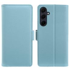 OEM - Pl&aring;nboksfodral f&ouml;r Samsung Galaxy S26 Konstl&auml;der Magnetisk - Bl&aring;