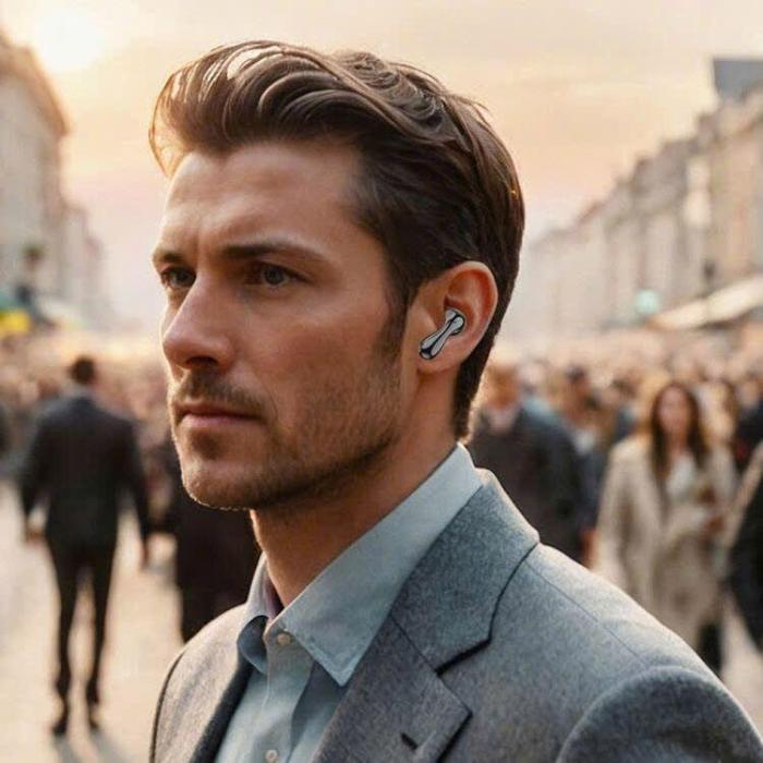 WIWU - WiWU TWS In-Ear Hörlurar Bluetooth ANC T32 - Svart