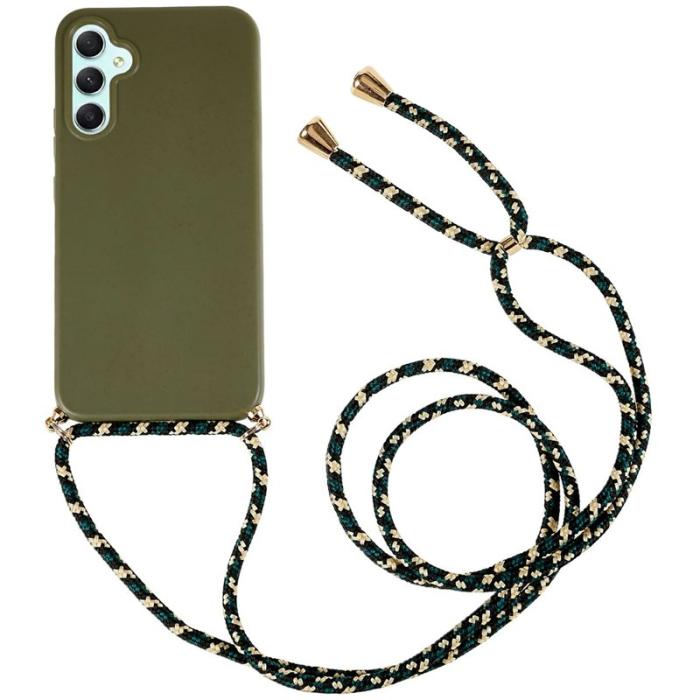 OEM - Mobilskal för Samsung Galaxy S26 Plus Biologiskt nedbrytbart TPU - Armégrön
