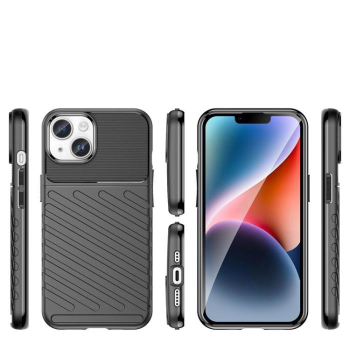 OEM - iPhone 14 Skal Thunder Armored - Svart