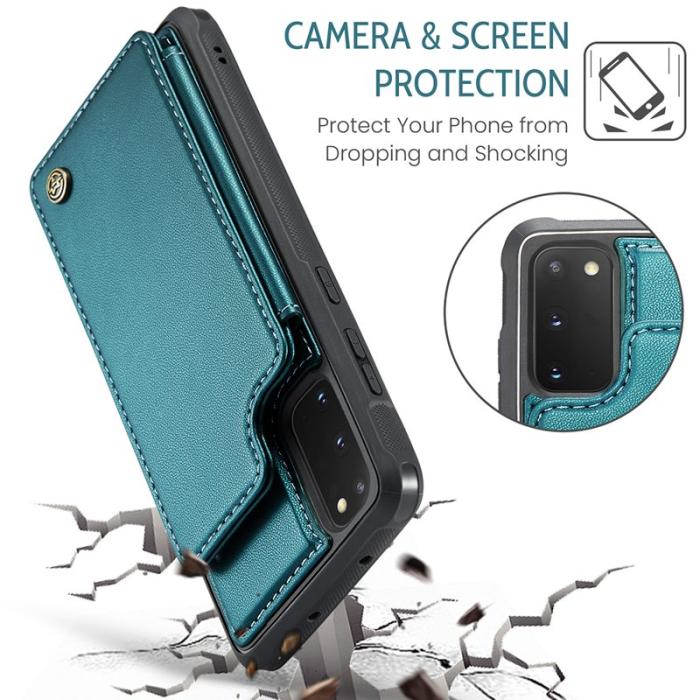 Caseme - CASEME C22 Fodral för Samsung Galaxy S20 FE 5G - Grön