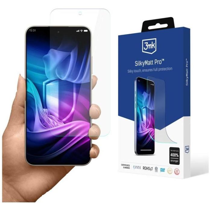 3MK - 3MK Plastfilm Skärmskydd för Xiaomi Redmi Note 15 Pro 5G Silky Matt Pro