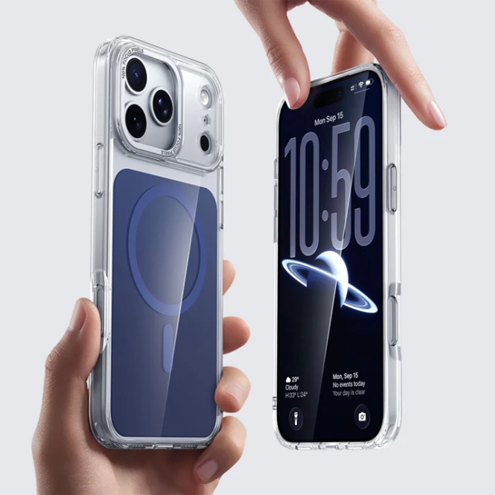 A-One Brand - iPhone 17 Pro Mobilskal Magsafe Acrylic