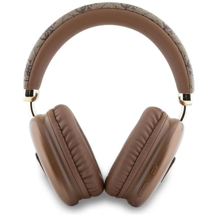 Guess - Guess Over-Ear Hörlurar Bluetooth 5.3 4G Triangle Logo - Brun