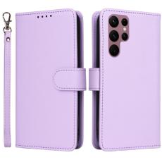 BETOPNICE - BETOPNICE Samsung Galaxy S22 Ultra 5G Pl&aring;nboksfodral Konstl&auml;der - Lila
