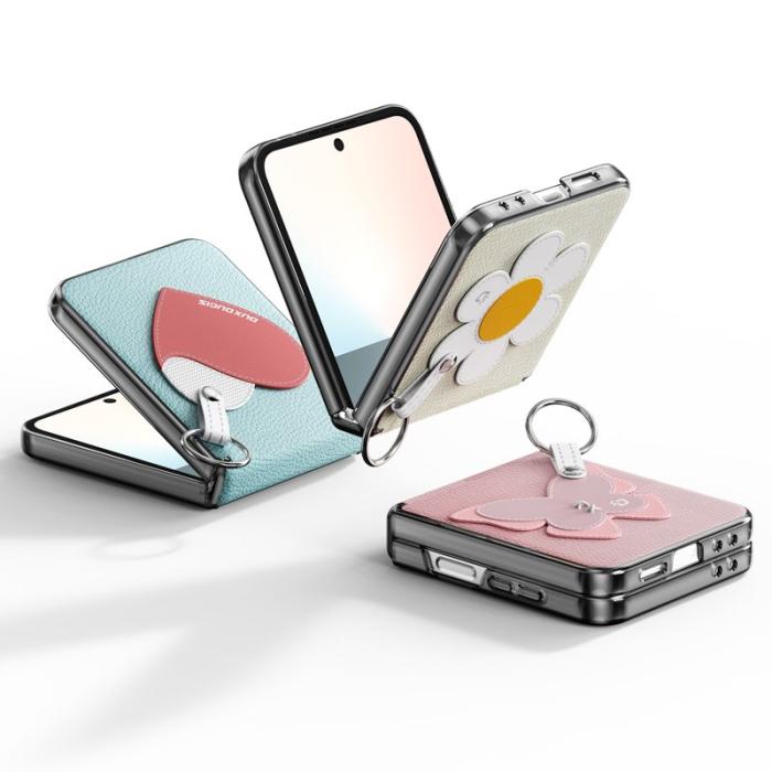 Dux Ducis - DUX DUCIS Luvy Fodral för Samsung Galaxy Z Flip6/7 FE 5G - Vit