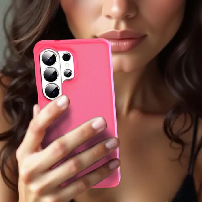 OEM - Mobilskal till Samsung Galaxy S26 Ultra Plast Anti Drop Matt - Rosa