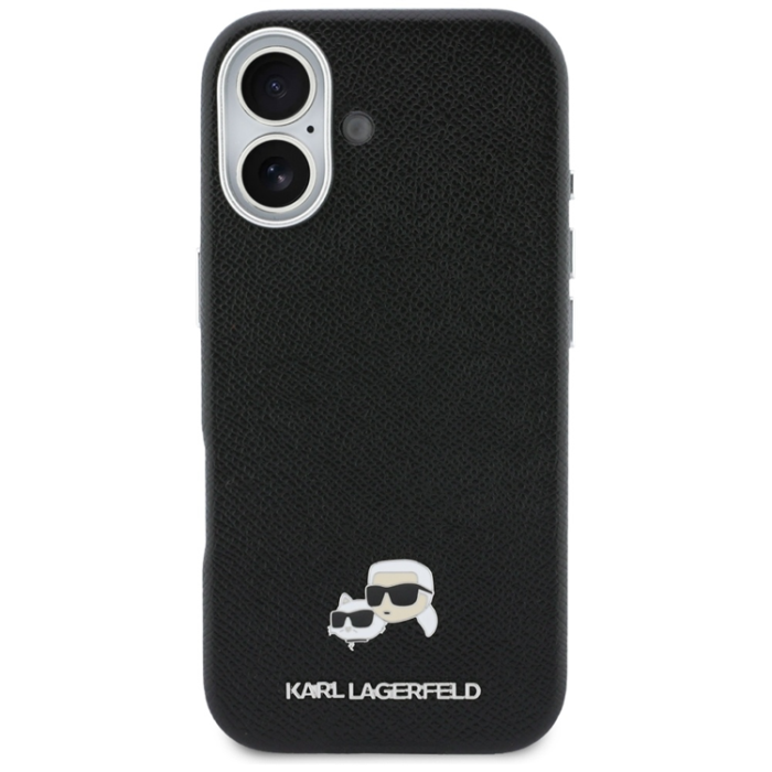 KARL LAGERFELD - Karl Lagerfeld Mobilskal För iPhone 17 MagSafe Karl Head Logo - Svart