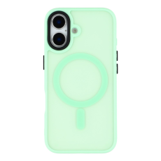 A-One Brand - iPhone 17 Mobilskal MagSafe Skin Touch - Mintgr