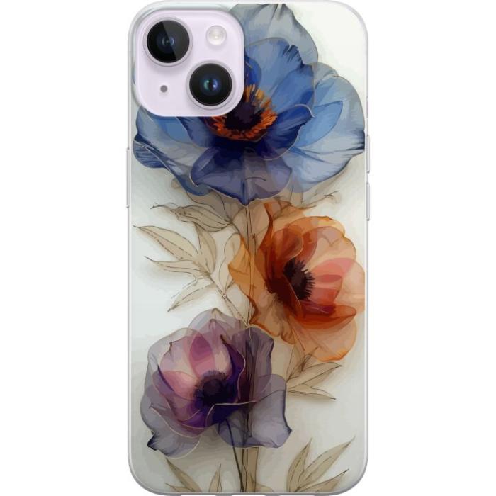iSecrets - Mobilskal till Apple iPhone 14 Plus med Silkesblommor