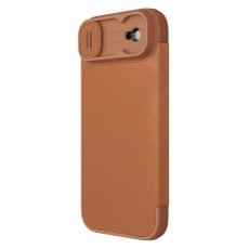Nillkin - NILLKIN Qin Pro Series Mobilskal till iPhone Air med Kortfack - Brun