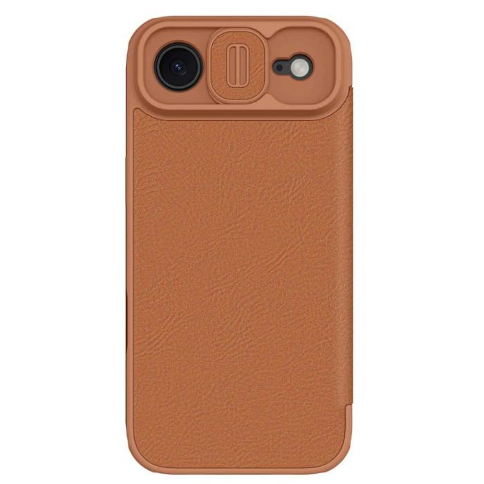 Nillkin - NILLKIN Qin Pro Series Mobilskal till iPhone Air med Kortfack - Brun
