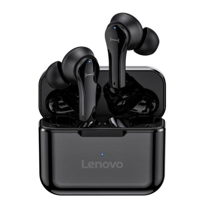 Lenovo - LENOVO QT82 TWS Bluetooth Trådlösa Hörlurar IPX5 Vattentät - Svart