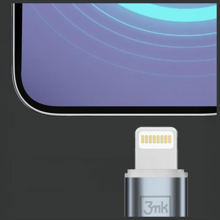 3MK - 3MK USB-C till Lightning 20W kabel 9V/2A 1m N-SERIES Hyper - Vit