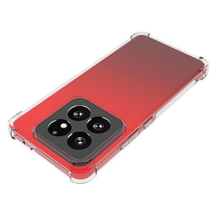 OEM - Xiaomi 14 Pro Mobilskal ShockProof Anti-Slip TPU - Transparent