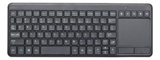 UTGATT1 - Deltaco Trådlöst Minitangentbord med touchpad - Mörk grå