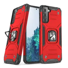 Wozinsky - Wozinsky Ring Armor Skal Galaxy S22 Plus - R&ouml;d